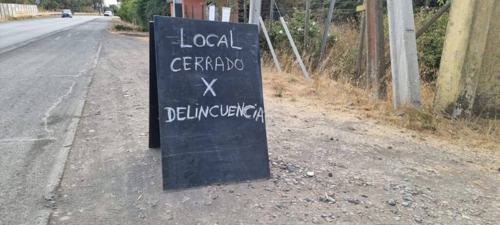 “Cerrado por delincuencia”: La medida que tomó una emprendedora en Romeral