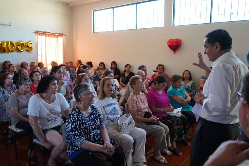 Presentan proyecto de mejoramiento de parque recreativo en Villa Víctor Domingo Silva