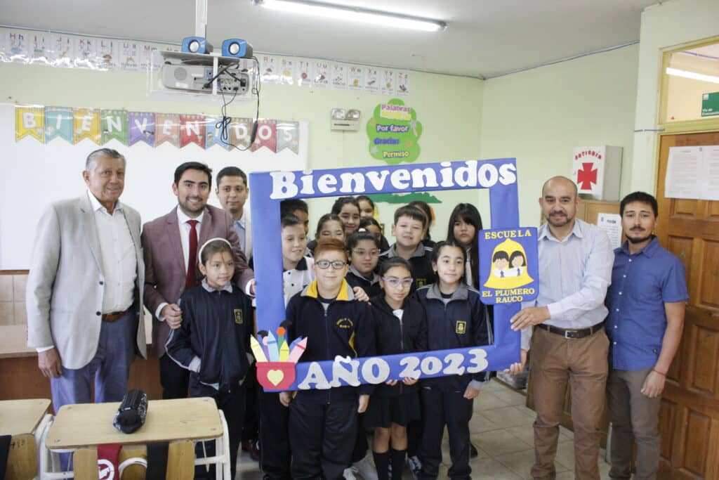 Rauco dio la bienvenida a sus estudiantes en el inicio del año escolar 2023
