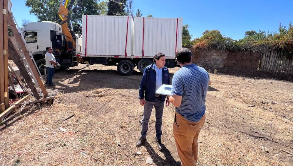 Se inicia construcción de sucursal Banco Estado en Romeral