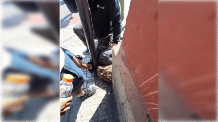 Retención ciudadana permite detener a delincuente que robó farmacia en Curicó