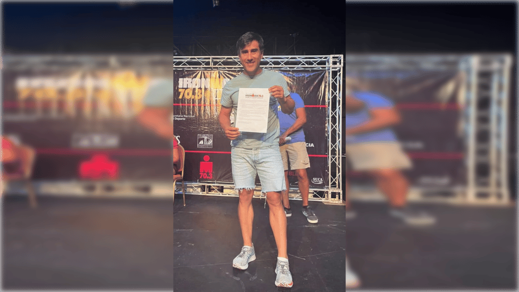 Triatleta curicano Alexy Narváez clasifica a mundial de Finlandia