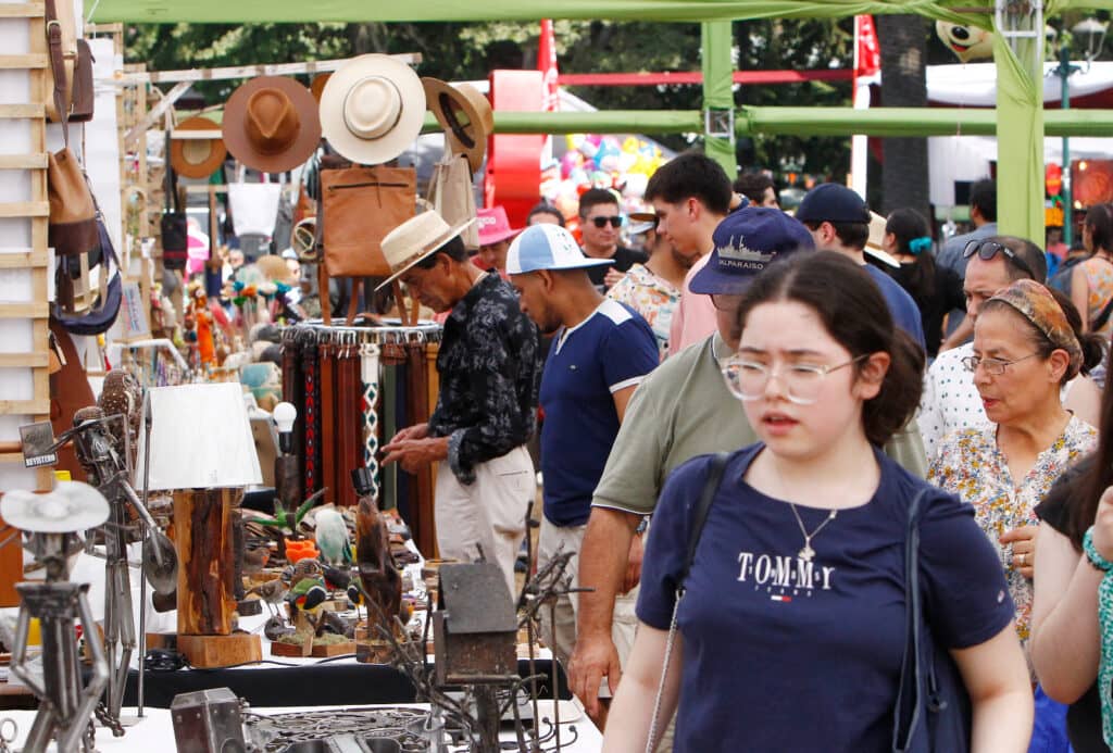 Los emprendedores son los más contentos con la Fiesta de la Vendimia más grande de Chile