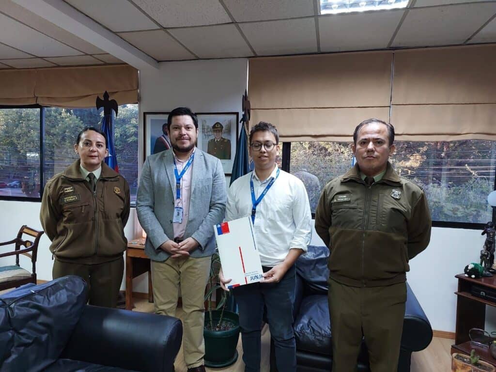 Junji Maule y carabineros articulan medidas de seguridad en jardines infantiles