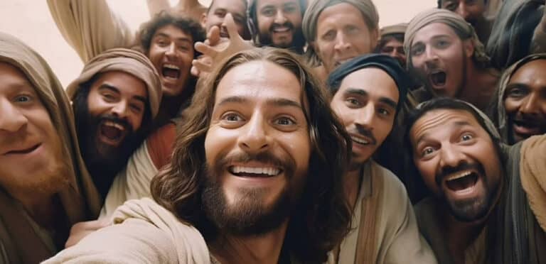 Inteligencia Artificial: ¿Cómo sería una selfie de Jesús en la Última Cena?