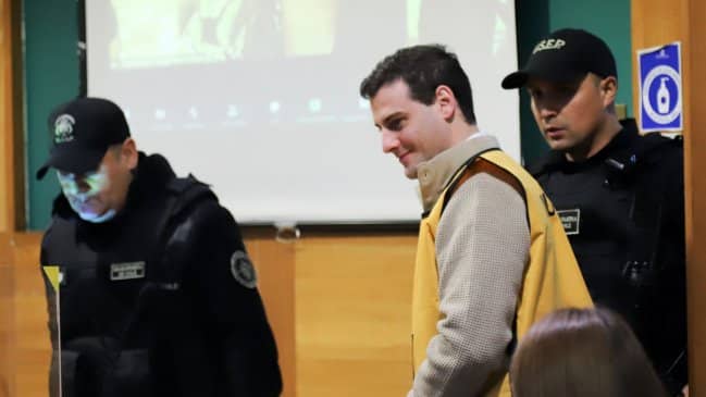 Acabó primera jornada de nuevo juicio contra Martín Pradenas