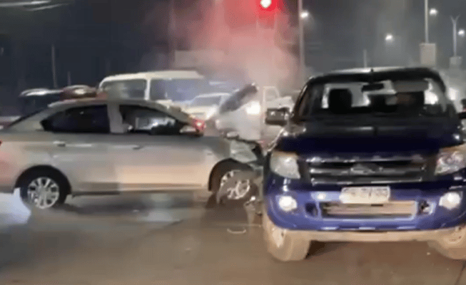 Detenido conductor ebrio que provocó accidente en Santa Fe