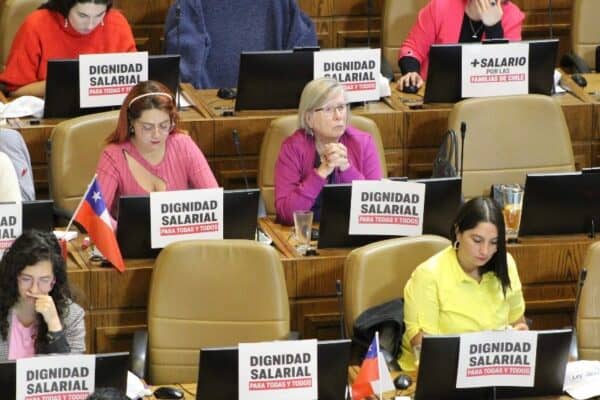 Diputada Mercedes Bulnes aprobó aumento de salario mínimo a 500 mil pesos