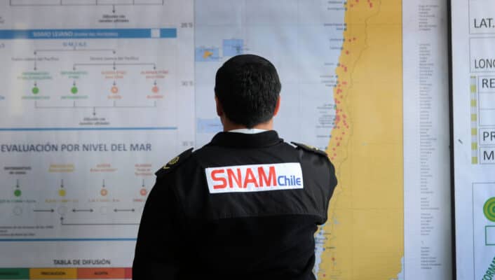 SHOA evalúa posibilidad de tsunami en Chile tras sismo en la Polinesia Francesa