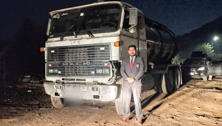 Camión robado en La Cisterna fue recuperado en Hualañé