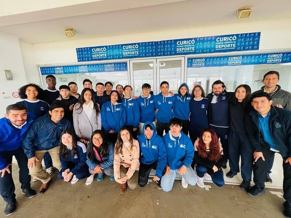 Municipio curicano se reunió con deportistas de Juegos Binacionales y Panamericanos de Asunción
