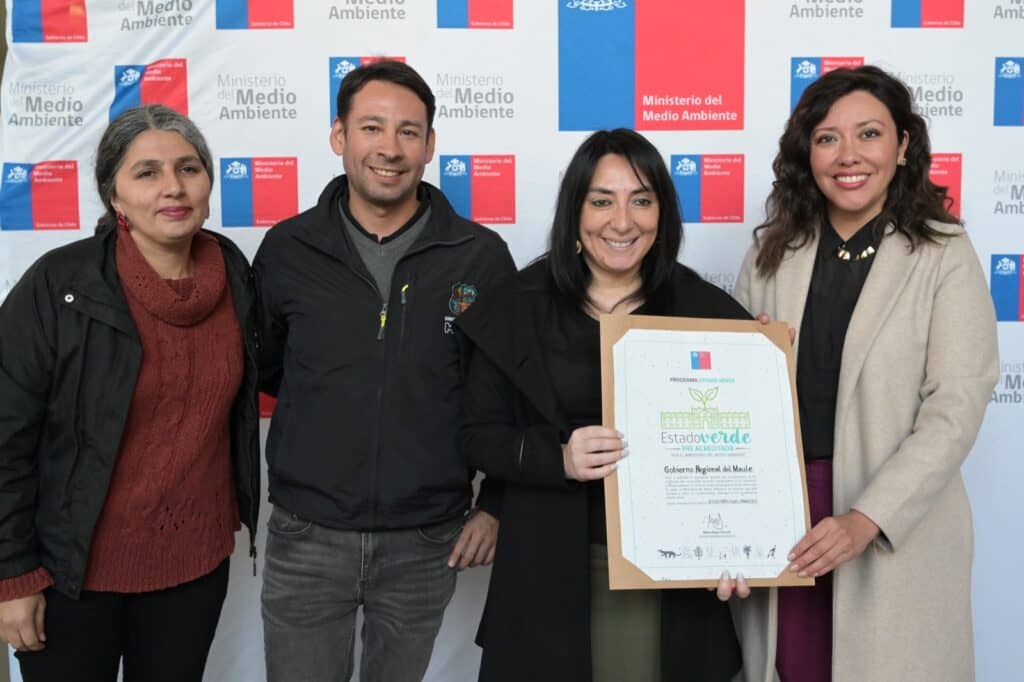 Gobierno Regional del Maule es el primero en el país en obtener precertificación de Estado Verde