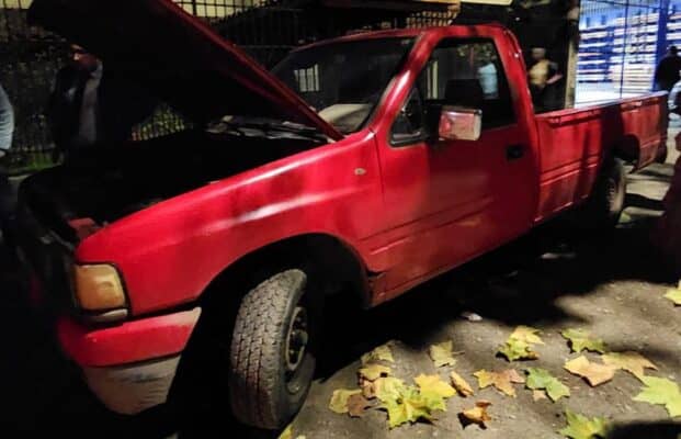 PDI de Curicó recuperó camioneta robada utilizada para cometer delitos
