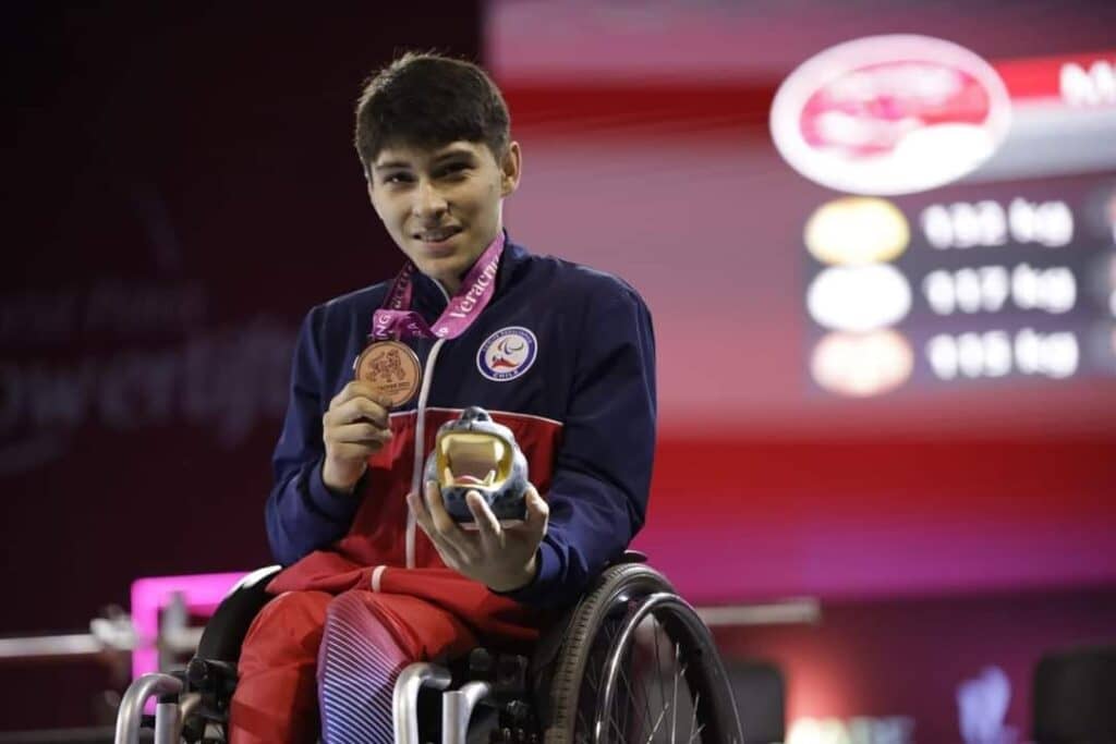 Diego Silva consiguió medalla de bronce en el Mundial de Veracruz