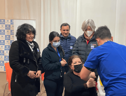 Municipio de Curicó instala nuevo punto de vacunación y llama a concurrir a grupos objetivo