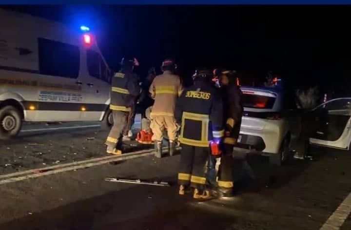 Carabinero resultó herido tras colisionar con un caballo en sector Villa Prat de Sagrada Familia