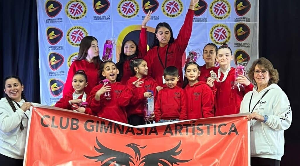 Destacada participación del club de gimnasia artística “Fenix” en San Pedro de la Paz