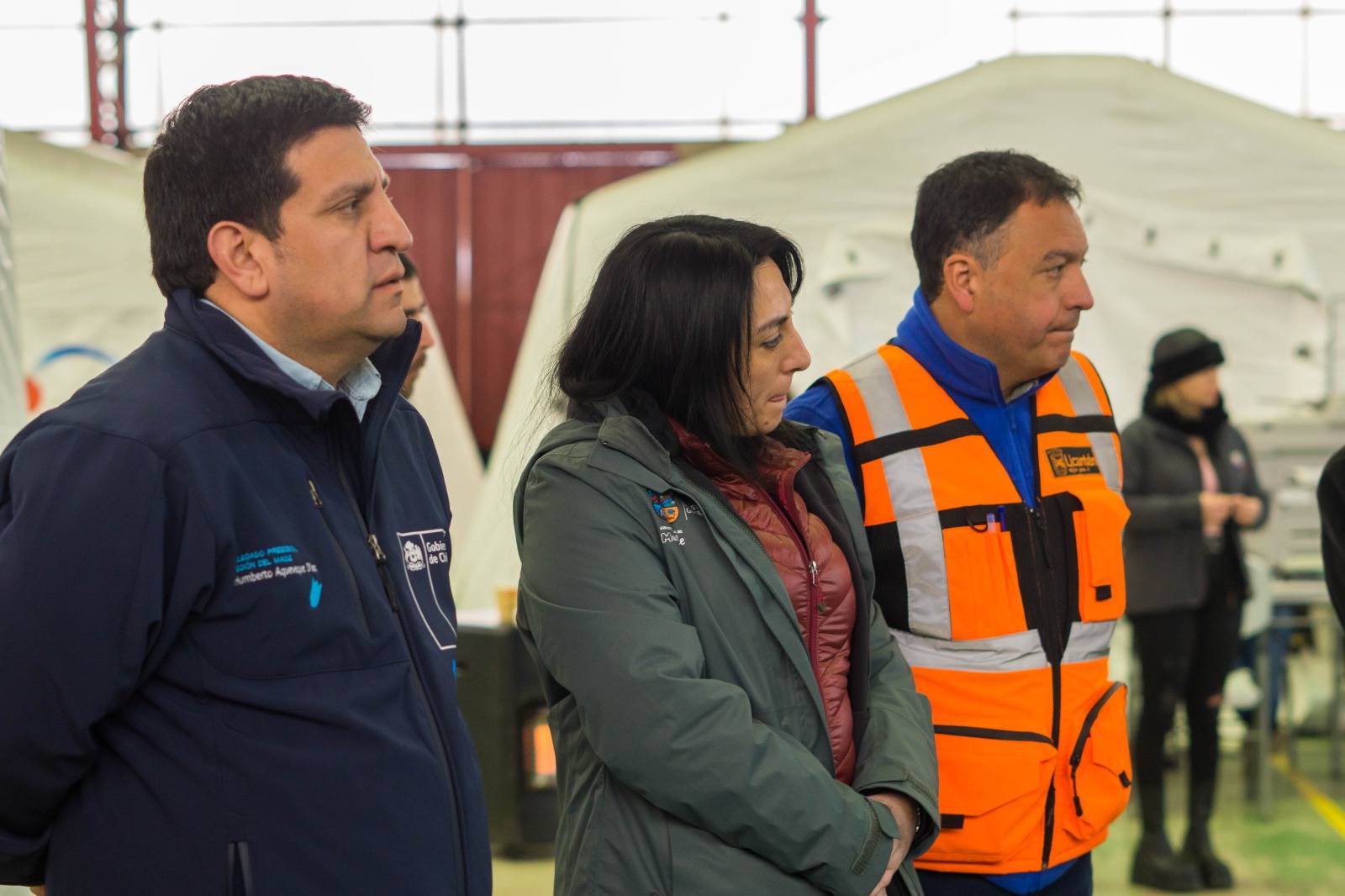 Damnificados por sistema frontal en Licantén recibieron tarjetas para compra de materiales de construcción