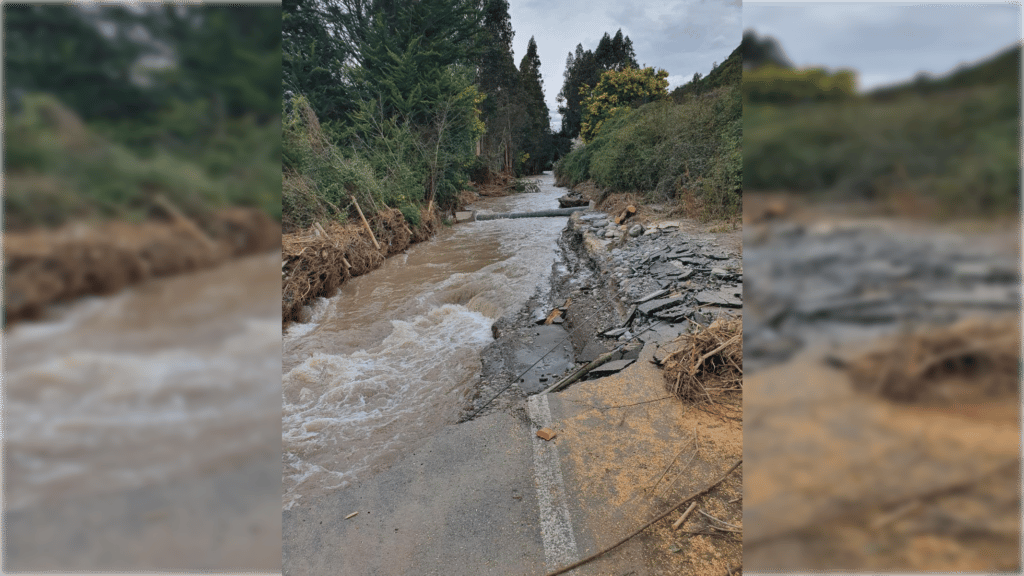 Autoridades de Molina logran llegar a zonas aisladas por temporal