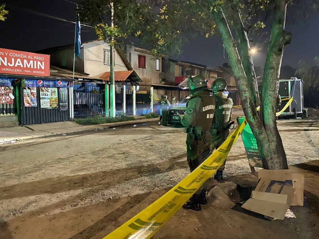 Balacera en Barrio Norte de Talca deja un muerto y dos personas heridas de gravedad