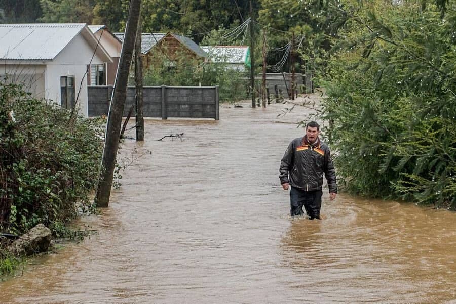 Declaran Alerta Roja para la región del Maule por amenaza de aluviones y desbordes