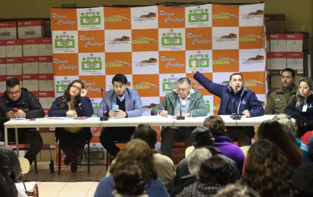 Alcaldes de Rauco y Curicó renuevan convenio para trabajar en seguridad pública