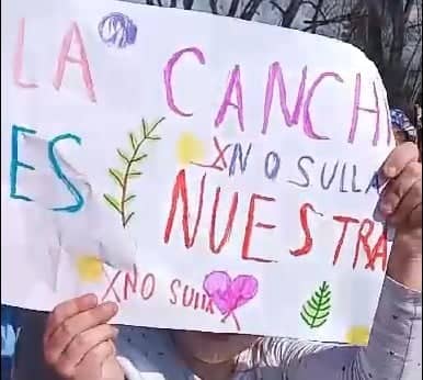 "Es nuestra": Alumnos temen perder cancha del Colegio La Obra de Los Niches