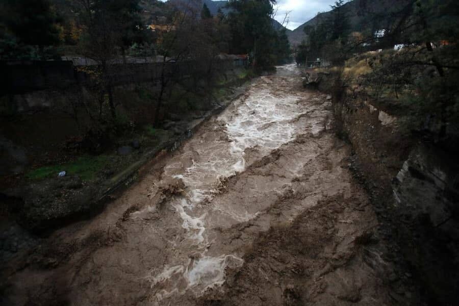 Decretan alarma meteorológica por intensas precipitaciones con isoterma cero alta en O’Higgins, Maule y Ñuble