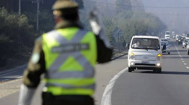 Detienen a conductor de bus que dio positivo a cocaína en Curicó