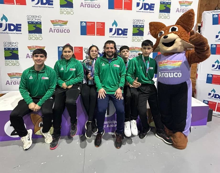 Buena presentación del tenis de mesa maulino en los Juegos Nacionales Escolares