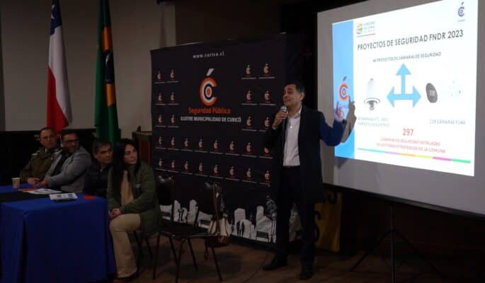 Curicó lideró adjudicación de proyectos de seguridad del FNDR 2023 en el Maule