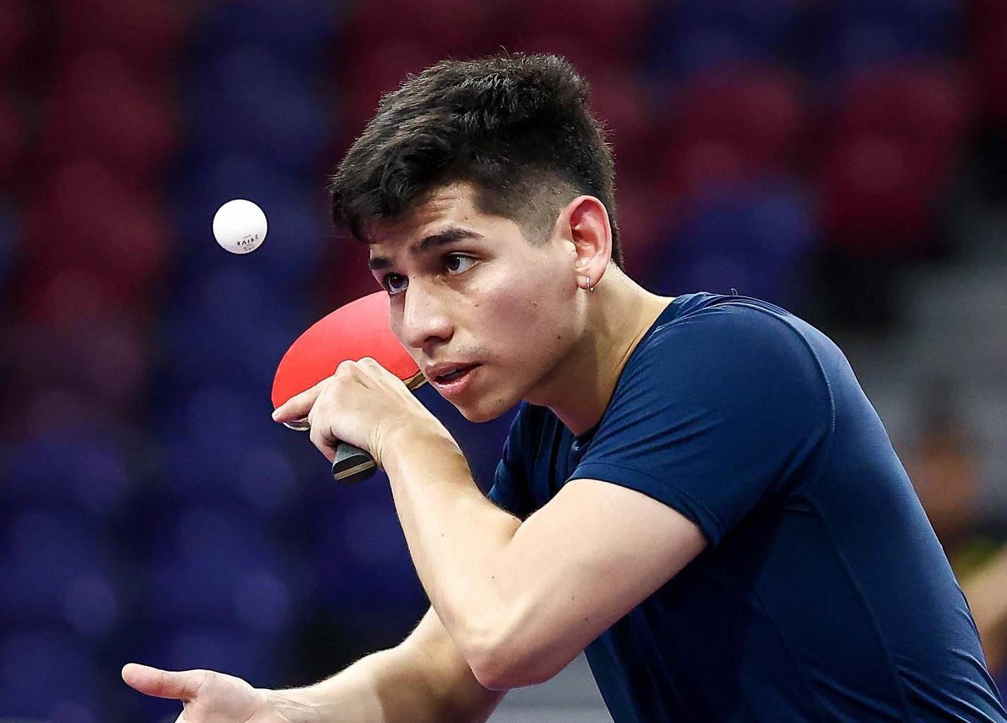Gustavo Gómez aseguró medalla de bronce en el dobles del tenis de mesa en Santiago 2023