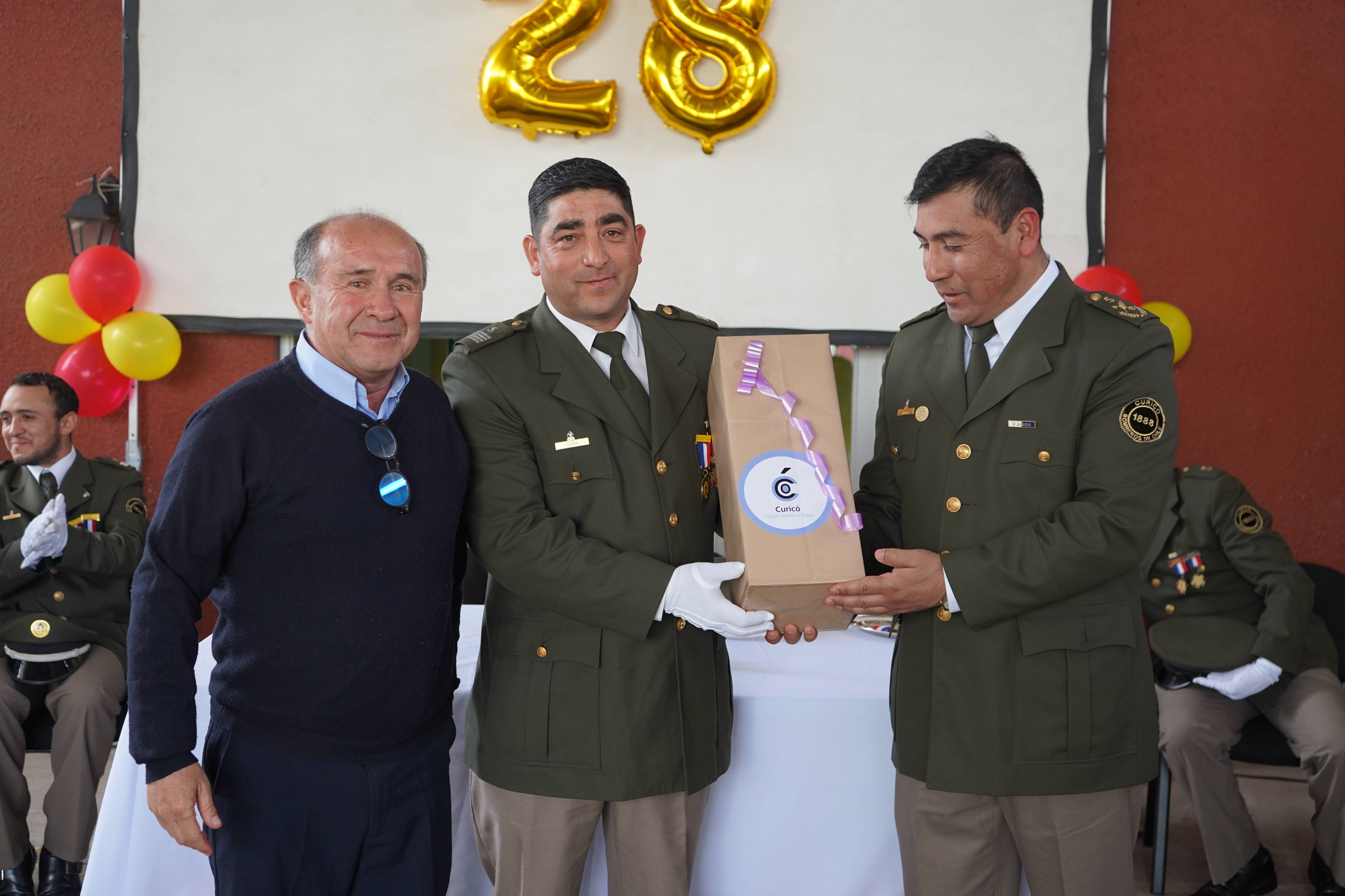Quinta Compañía de Bomberos de Los Niches celebró su 28 aniversario