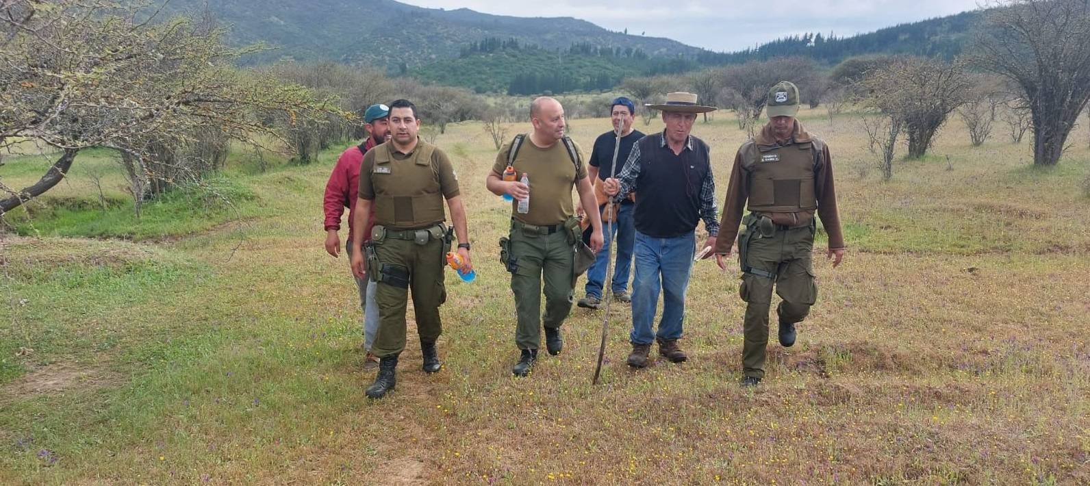 Con vida fue encontrado vecino del sector El Buche de Hualañé