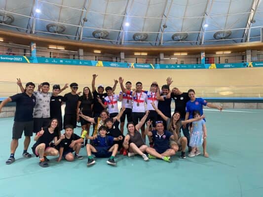Excelente fin de semana para el ciclismo curicano en el Campeonato Nacional de Pista