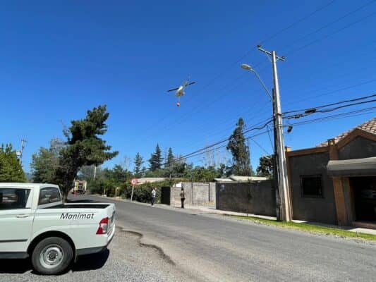 En una hora: Bomberos y CONAF logran controlar tres incendios en Curicó