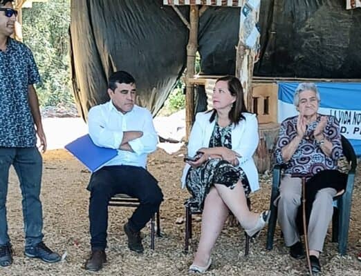 Senadora Vodanovic recurrirá al MOP para levantar defensa fluvial en sector El Peñasco del Achibueno