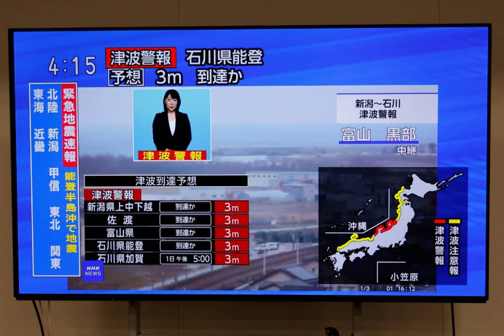 Terremoto de 7,4 se registró en Taiwán: Japón emite alerta de tsunami y SHOA la descarta para Chile
