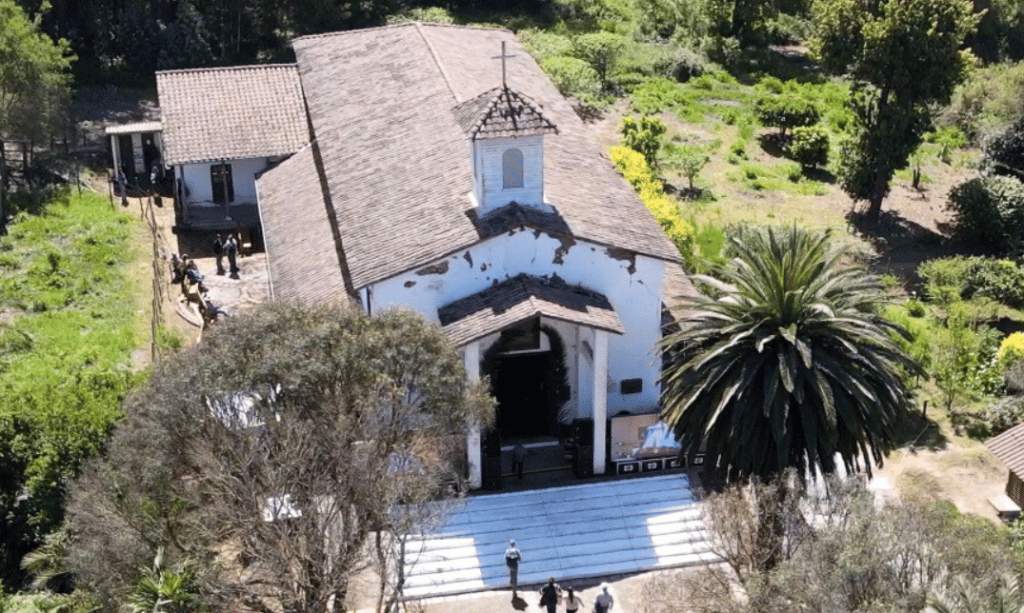 Licantén celebró el Día de los Patrimonios en el Santuario de Nuestra Señora del Rosario de Lora