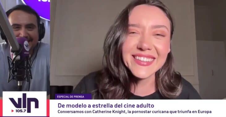 Catherine Knight en VLN Radio: “Me encantaría ir a Chile, en especial a Curicó”