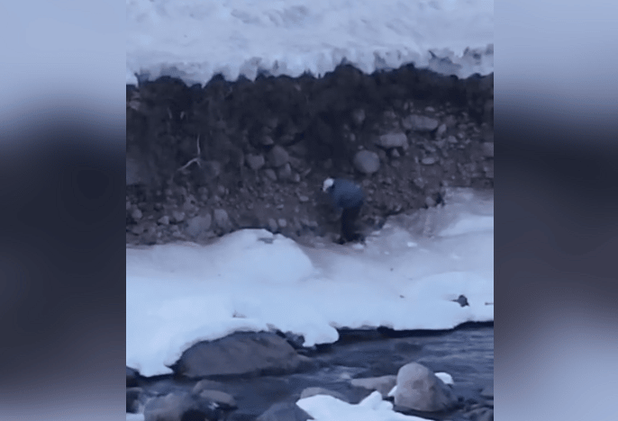 Con principio de hipotermia rescataron a persona aislada en la Cascada Invertida de San Clemente