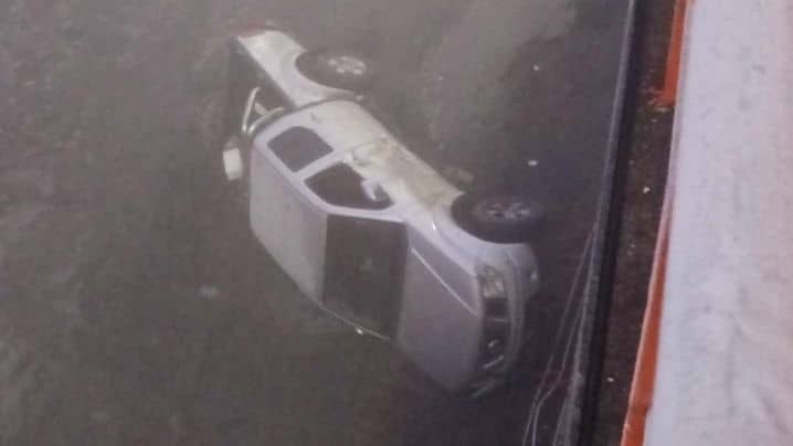 Pavimento resbaladizo produce varios accidentes en la Ruta J-60