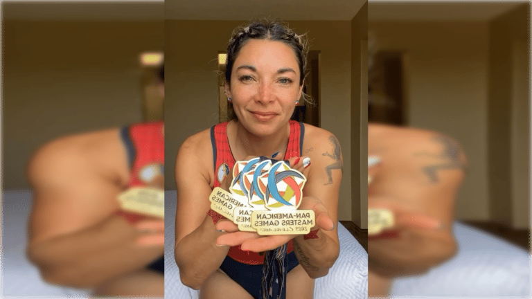 Evelyn Ortíz triple campeona panamericana máster en Estados Unidos