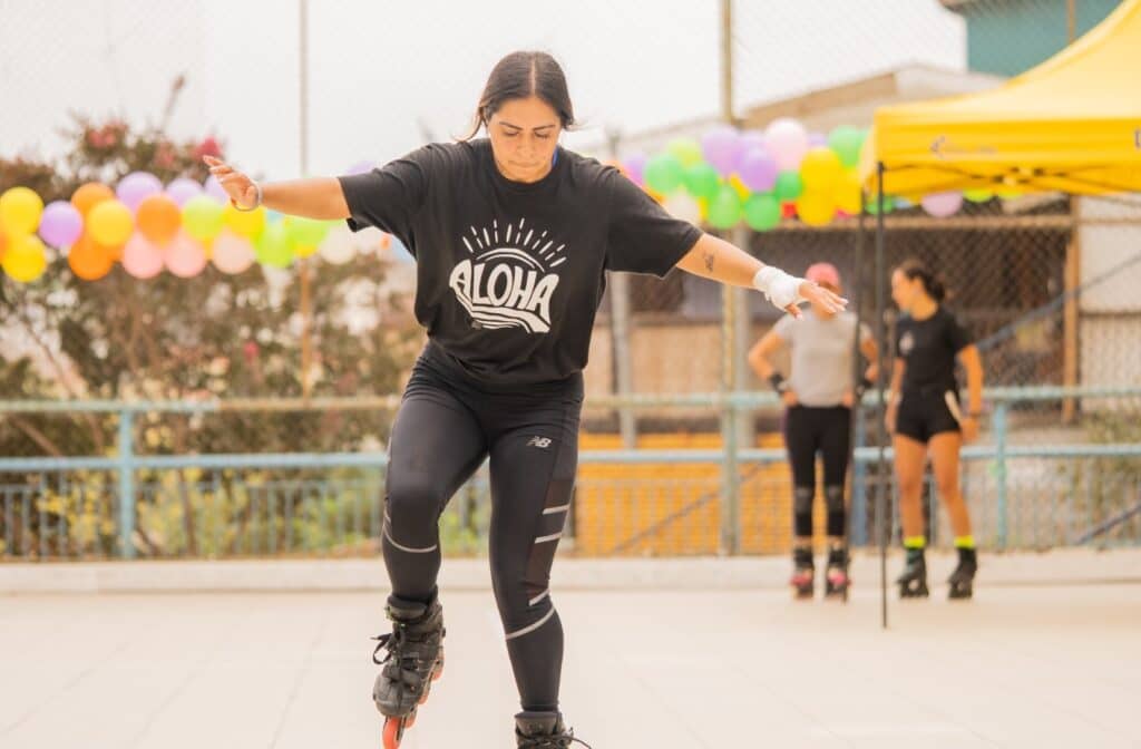 La extenuante rutina de la patinadora curicana que competirá en los World Skate Games Italia 2024