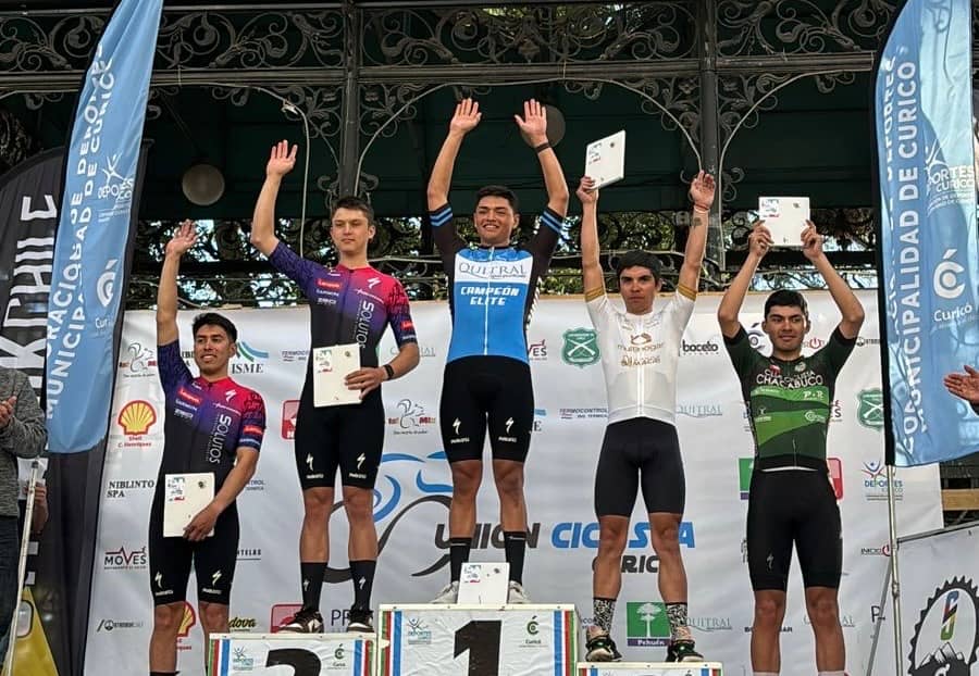 Dos curicanos en el podio: “El Rayo” se quedó con la 1era Vuelta Unión Ciclista