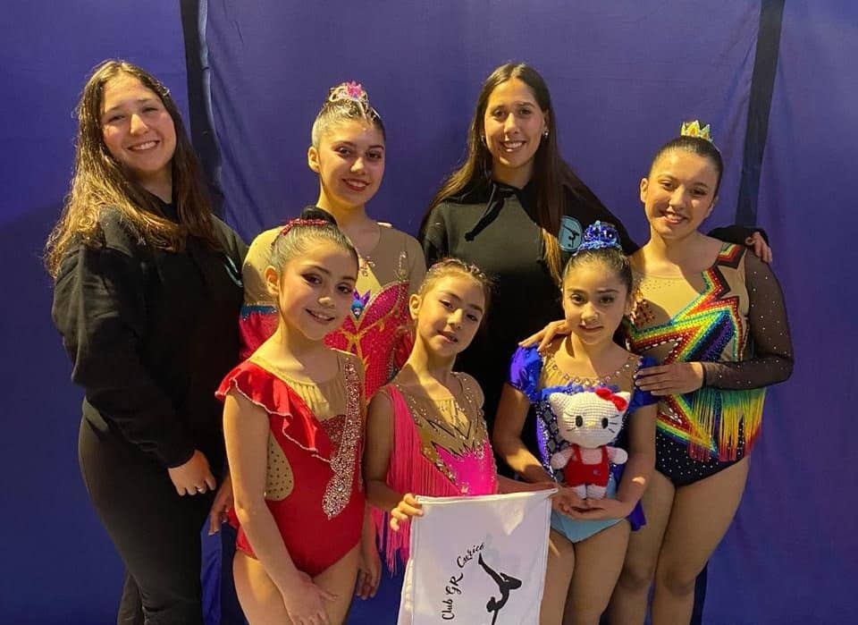 Club de Gimnasia Rítmica de Curicó participó en Campeonato Internacional en Pucón