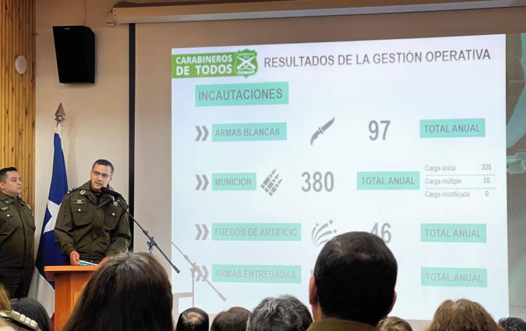 Comisario de Carabineros de Curicó entregó cuenta pública de su gestión durante 2023