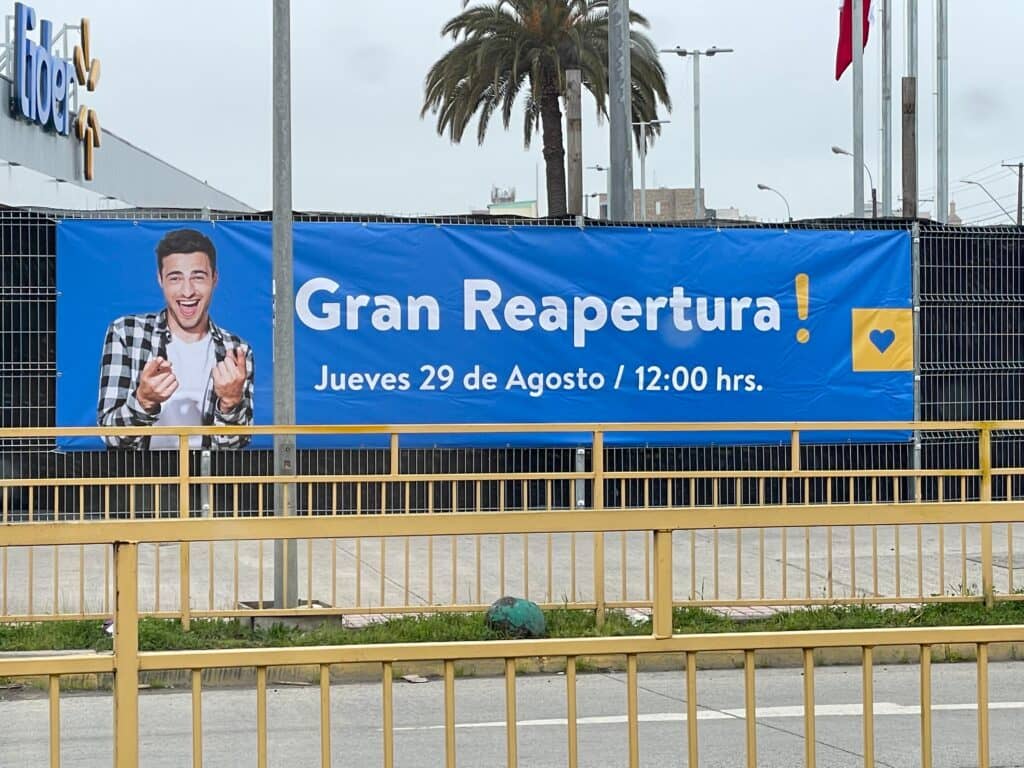 Este jueves reabre sus puertas supermercado Híper Líder de Curicó