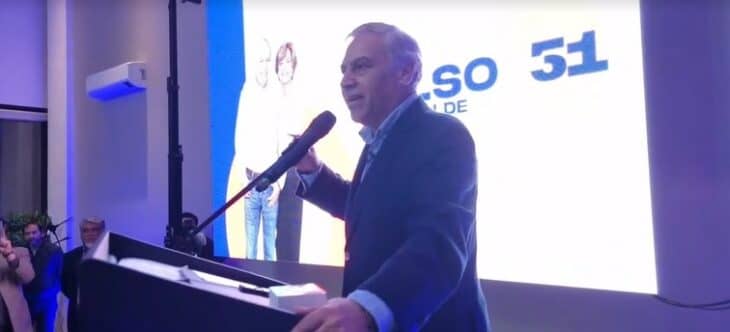 Celso Morales tuvo masivo lanzamiento de su campaña a la alcaldía de Curicó