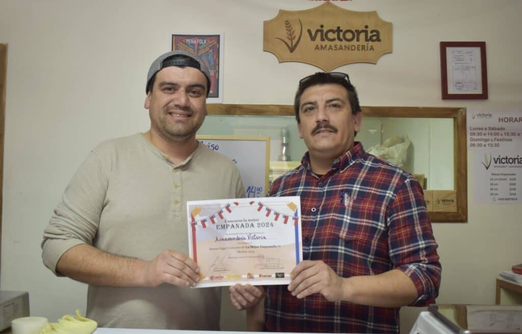 Amasandería Victoria ganó premio a la mejor empanada de Molina
